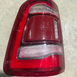 Left Rear Tail Light - Taillight - Taillamp - Red - 1500 - 2019 - 2020 - 2021 - 2022 - 2023 - 2024 - (Used - OEM) (New Body) (68262531AH) Blind Spot Alert