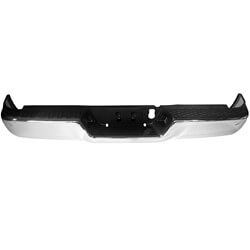 2013 - 2018 Ram 2500 3500 Rear Chrome Step Bumper Assy without sensors minor marks